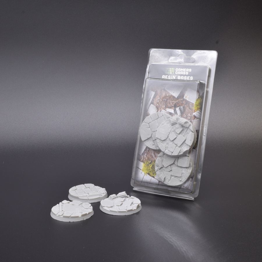 Gamers Grass Resin Bases - Temple - Round 50mm (x3) | 738956789617
