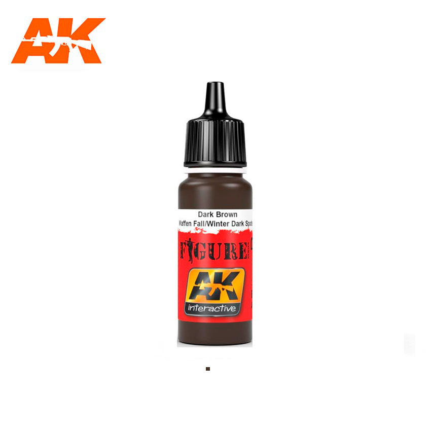 AK Interactive Dark Brown Waffen Fall / Winter Dark Spots | 8436535575898