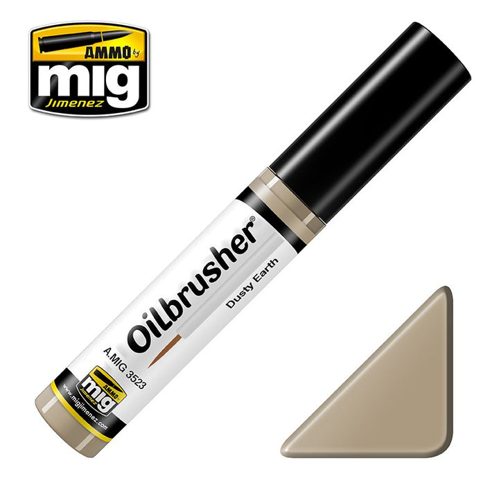 Ammo Mig Oilbrusher - Dusty Earth | 8432074035237