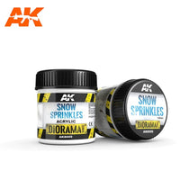 AK Interactive Snow Sprinkles - 100ml (Acrylic) | 8436564920911