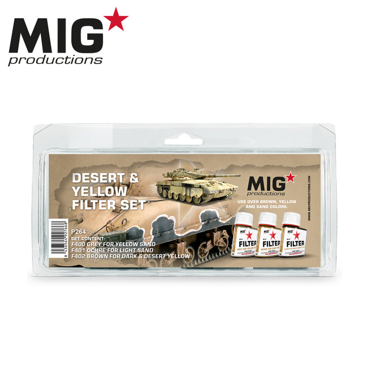 MIG Desert & Yellow Filter Set | 8436564927668