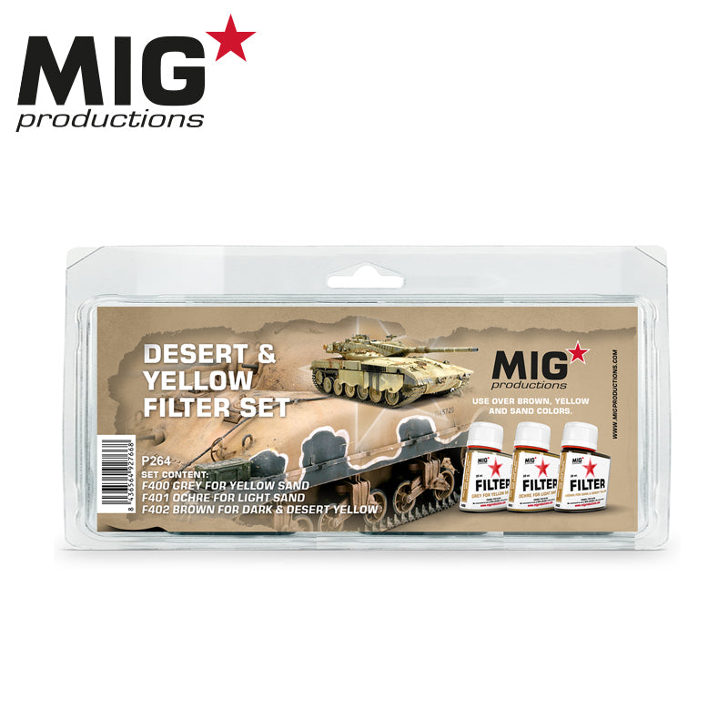 MIG Desert & Yellow Filter Set | 8436564927668