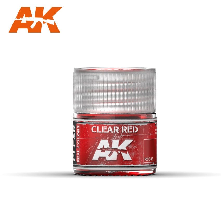 AK Interactive Real Colors Clear Red 10ml | 8436564923561