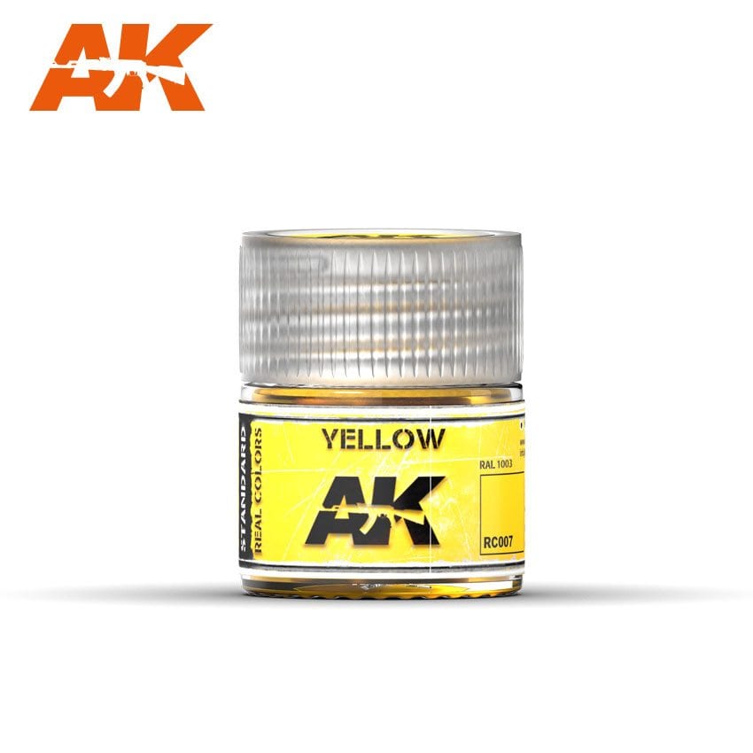 AK Interactive Real Colors Yellow 10ml | 8436564922380