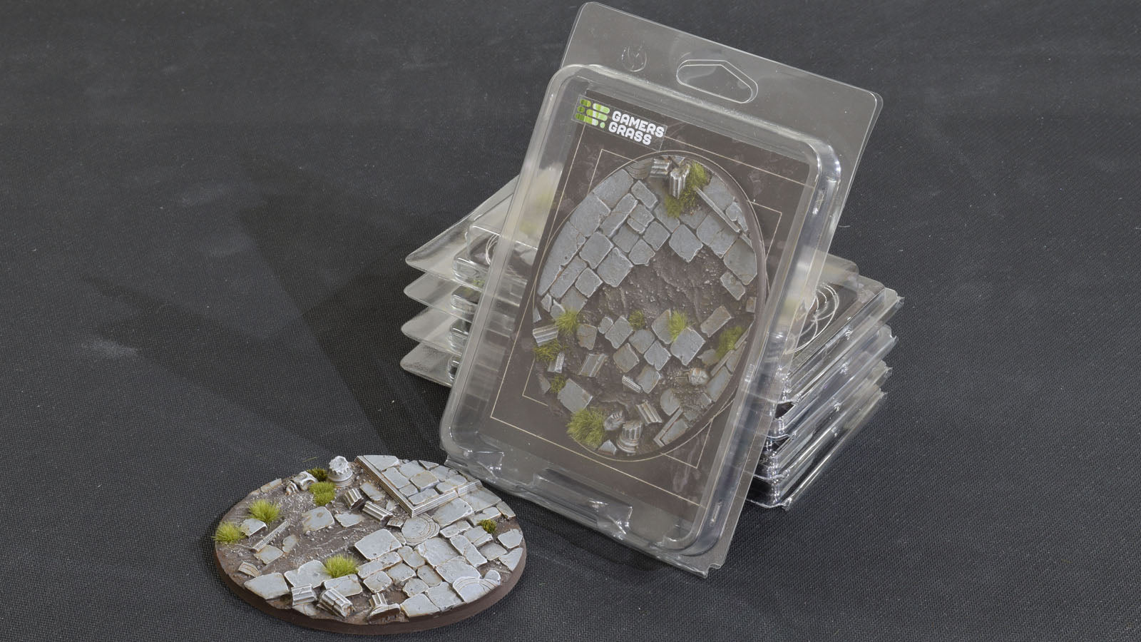 Gamers Grass Battle Ready Bases - Temple - Oval 120mm (x1) | 738956789266