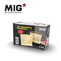 MIG 1/35 Big Concrete Barriers Irak Military Type | 8436564929563