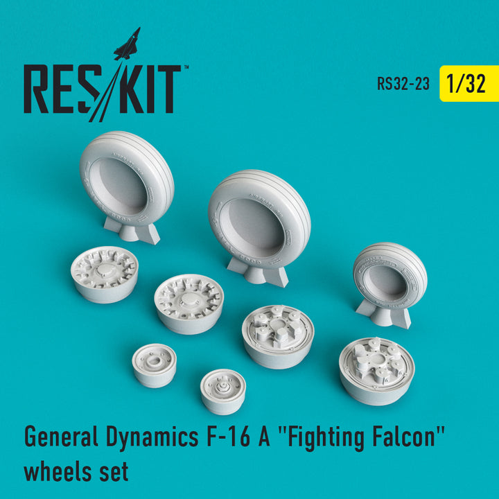 Res/Kit F-16 (A) 'Fighting Falcon' wheels set | 4824593100239