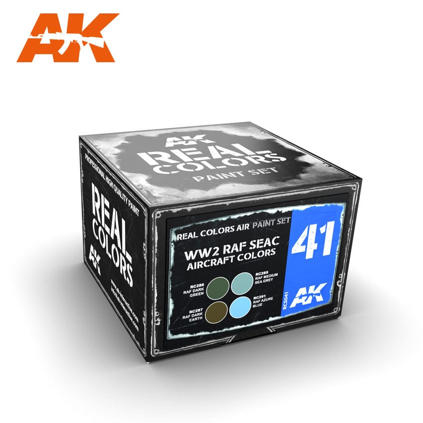 AK Interactive Real Colors WW2 RAF SEAC Aircraft Colors | 8435568300071
