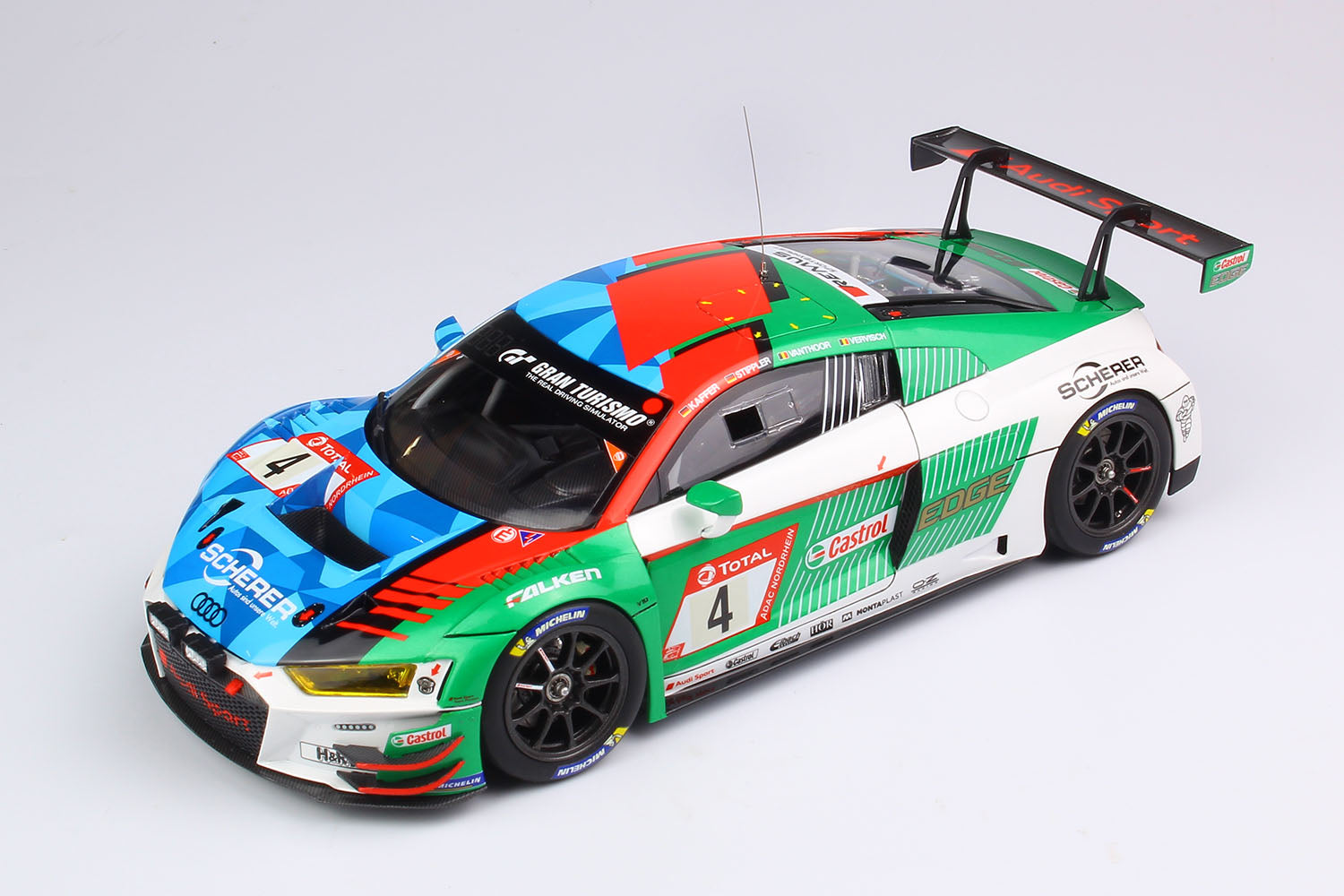 Platz Nunu 1/24 Racing Series:  Audi R8 LMS EVO Nurburgring 24H 2019 Winner | 4545782077322