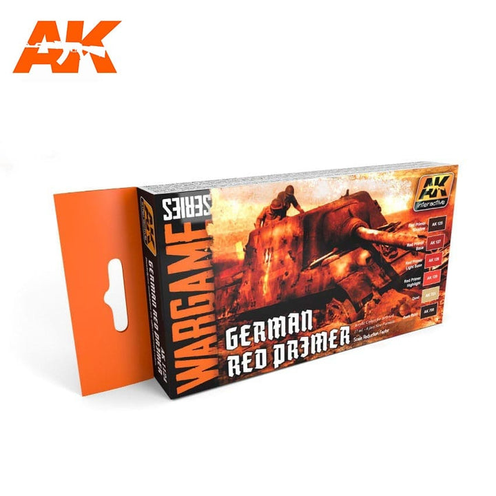 AK Interactive German Red Primer Colors Set | 8436535571968