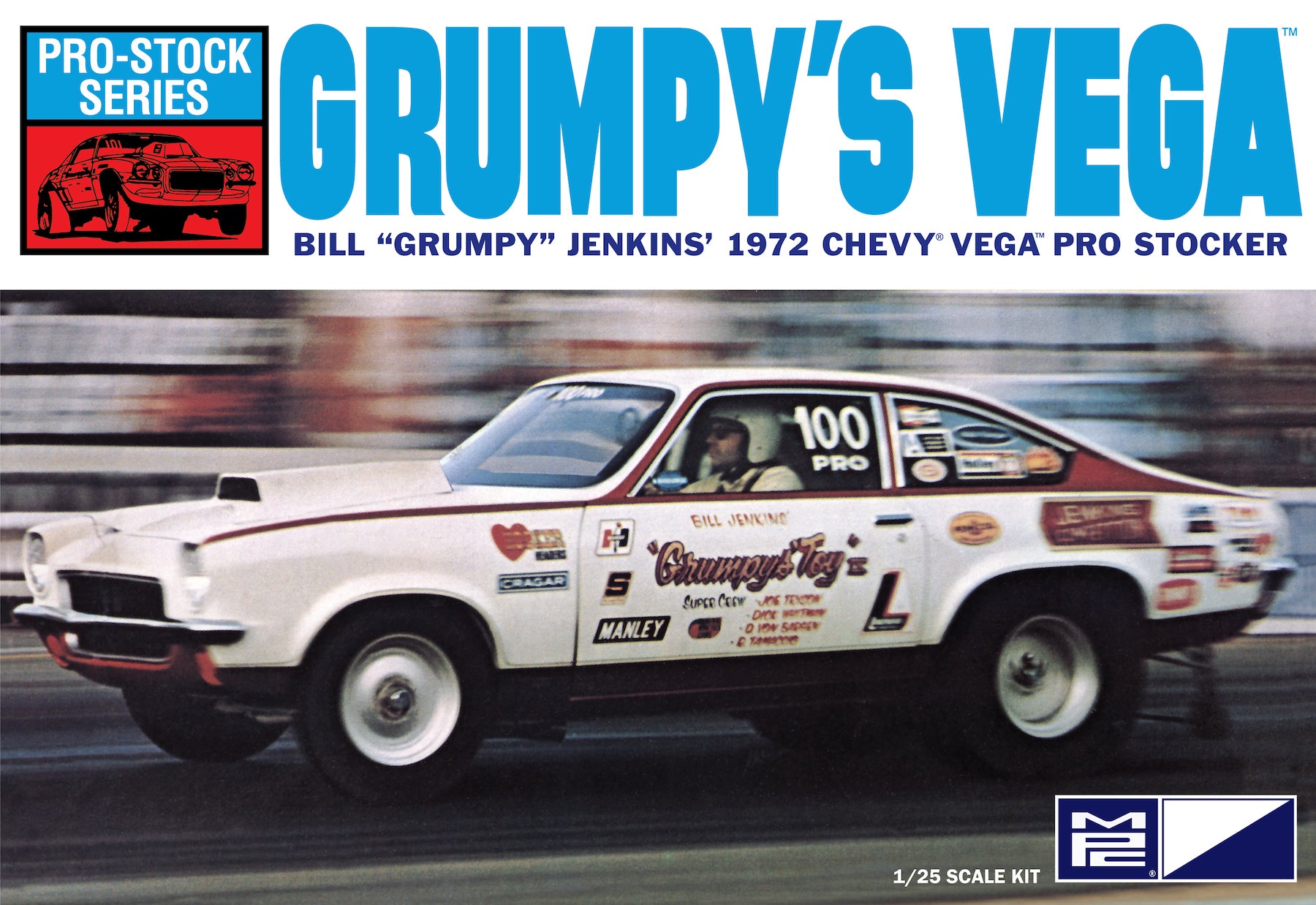 MPC 1/25 1972 Chevy Vega Pro Stock/Bill Grumpy Jenkins | 849398043127