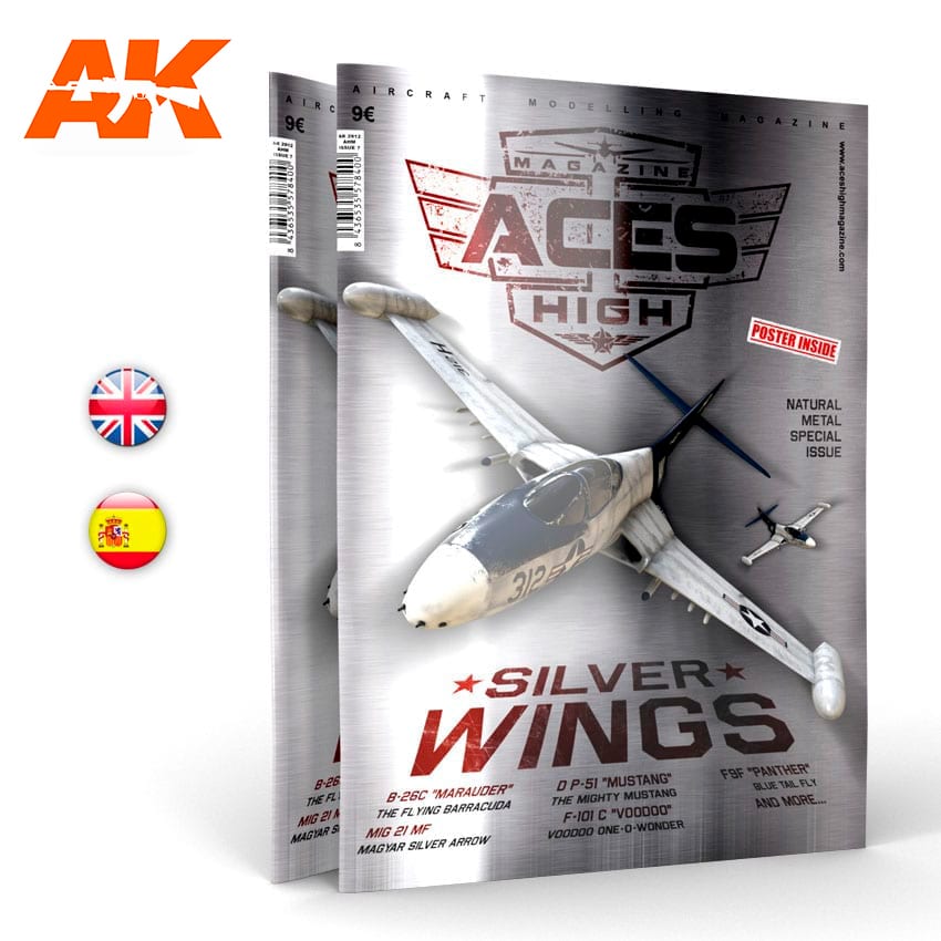 AK Interactive Aces High 07: Silver Wings - English | 8436535578400