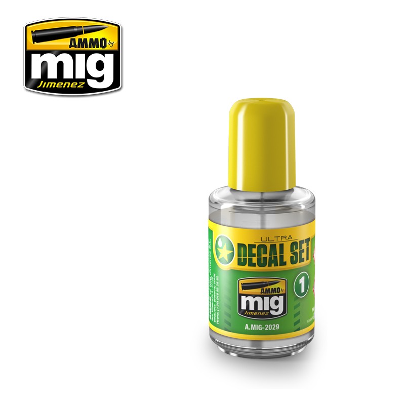 Ammo Mig Ultra Decal-Set Solution 30ml | 8432074020295