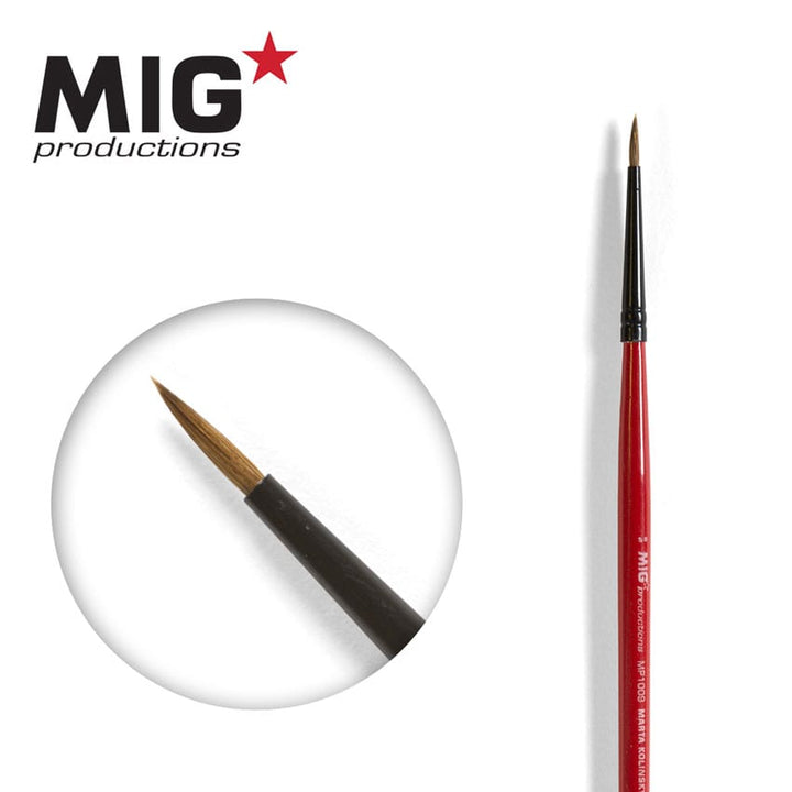 MIG Brush Round 5/0 (Marta Kolinsky) | 8436564928344
