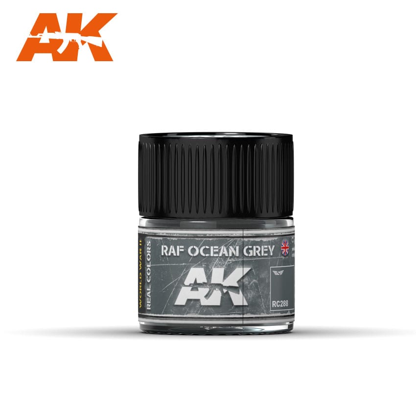 AK Interactive Real Colors RAF Ocean Grey - 10ml | 8436564925893