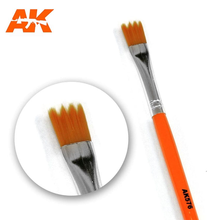 AK Interactive Weathering Brush Saw Shape | 8436535575768