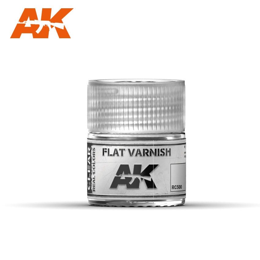 AK Interactive Real Colors Flat Varnish 10ml | 8436564923530
