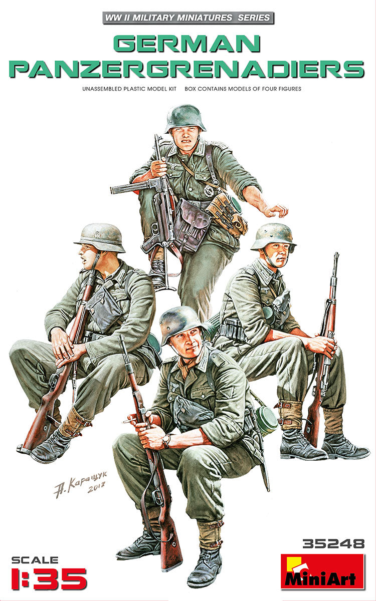 MiniArt 1/35 German Panzergrenadiers | 5905090346081