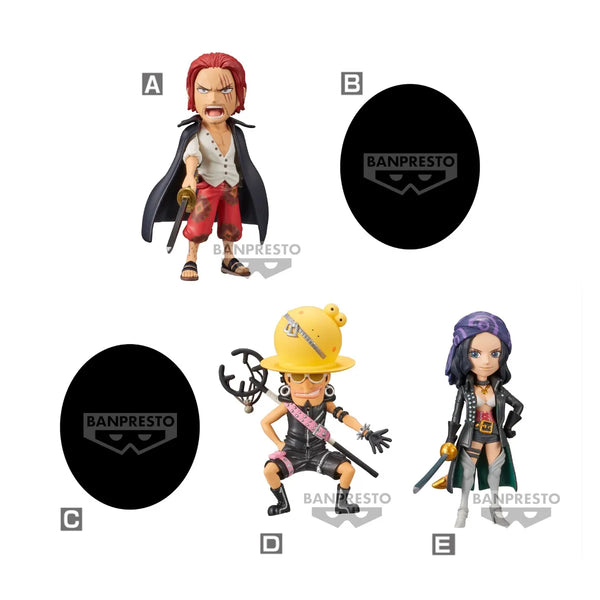 Bandai Spirits X Banpresto World Collectable Figure One Piece Film: Red Vol. 3 "One Piece Film: Red", Blind Box (Single pc)