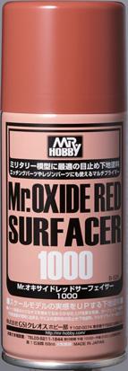 Mr Hobby Mr Oxide Red Surfacer Spray 1000 | 4973028927948