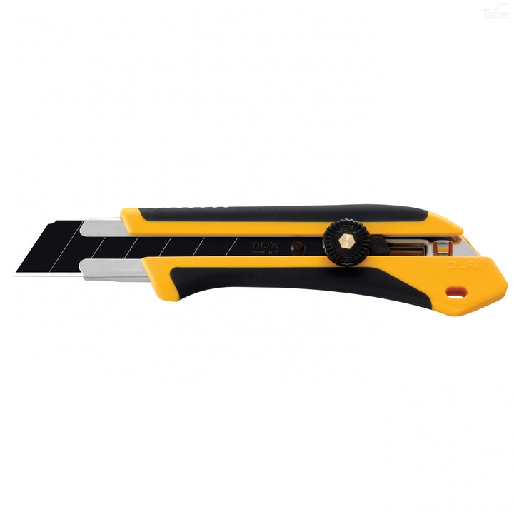 OLFA 25mm XH-1 Design Series Rubber Grip Ratchet-Lock Fiberglass Reinforced Cutter Knife | 91511600858