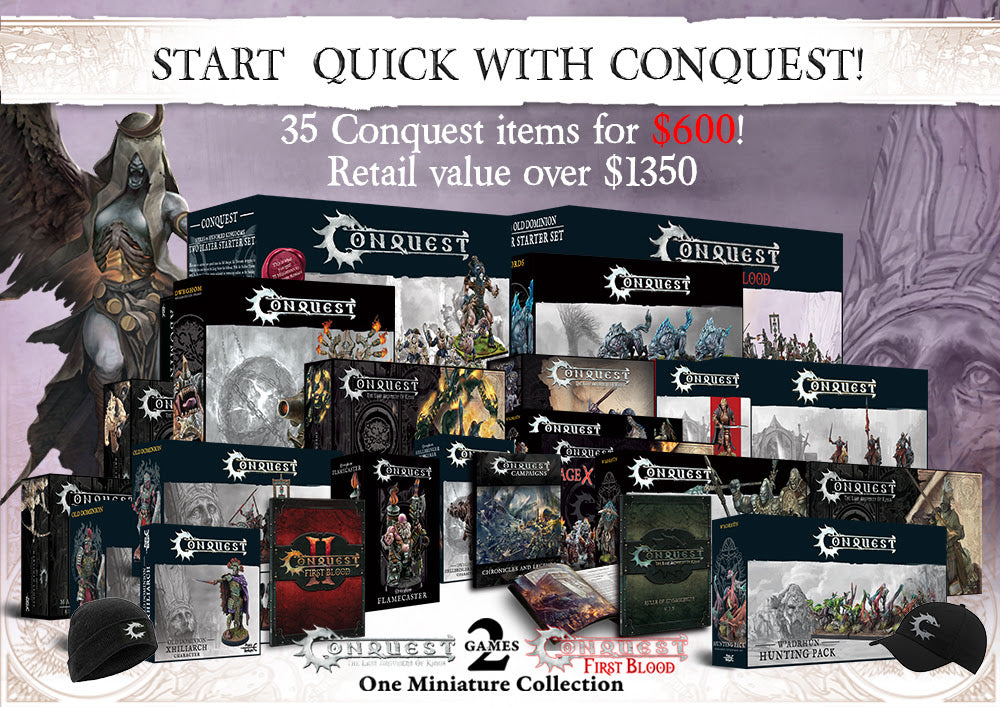 Conquest, September 2022 Retailer Bundle (PBW1008)