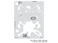 IWATA Artool Viking FX Berzerker Freehand Airbrush Template by Craig Fraser | 758240150862