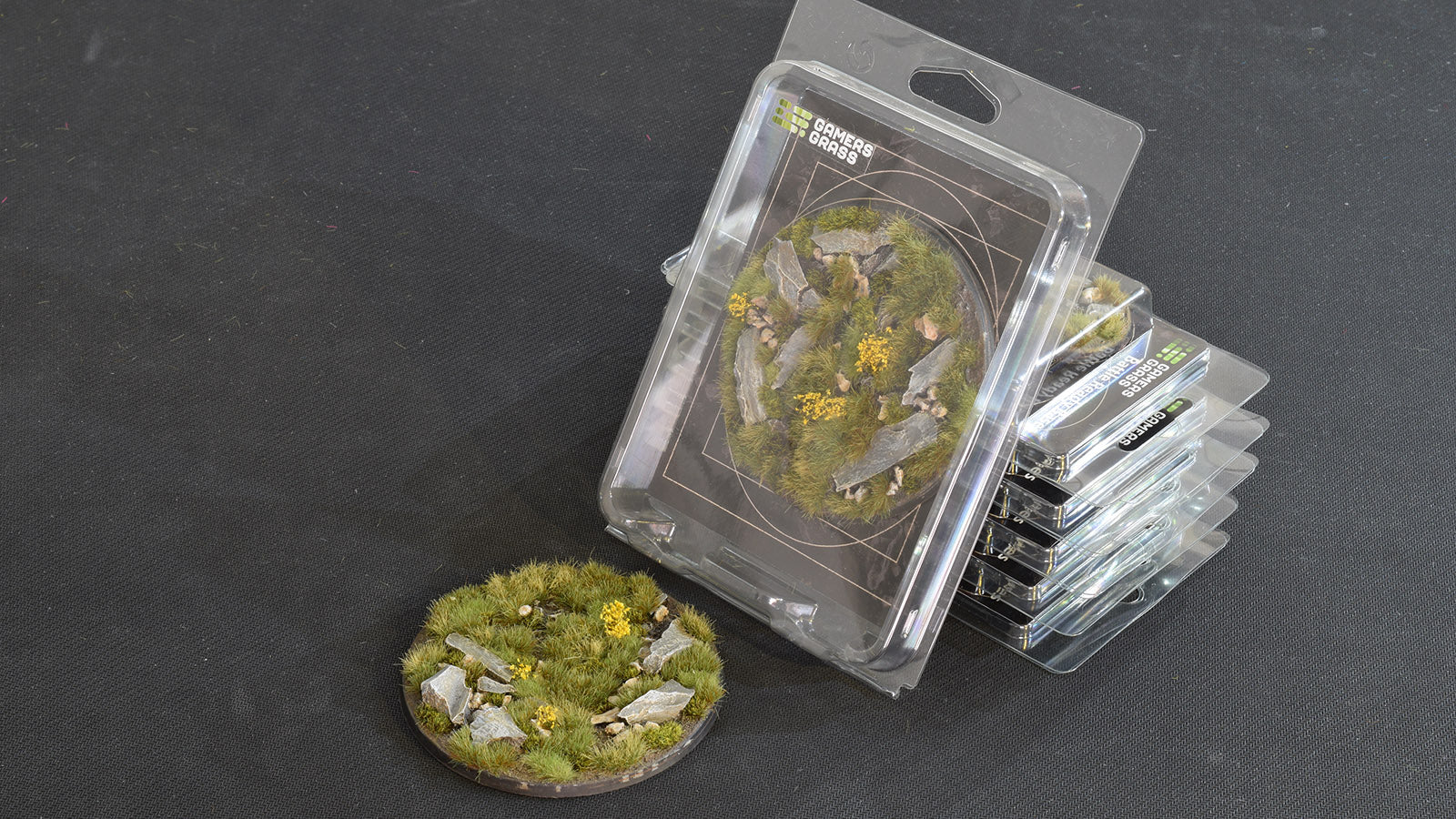 Gamers Grass Battle Ready Bases - Highland - Round 100mm (x1) | 738956788979