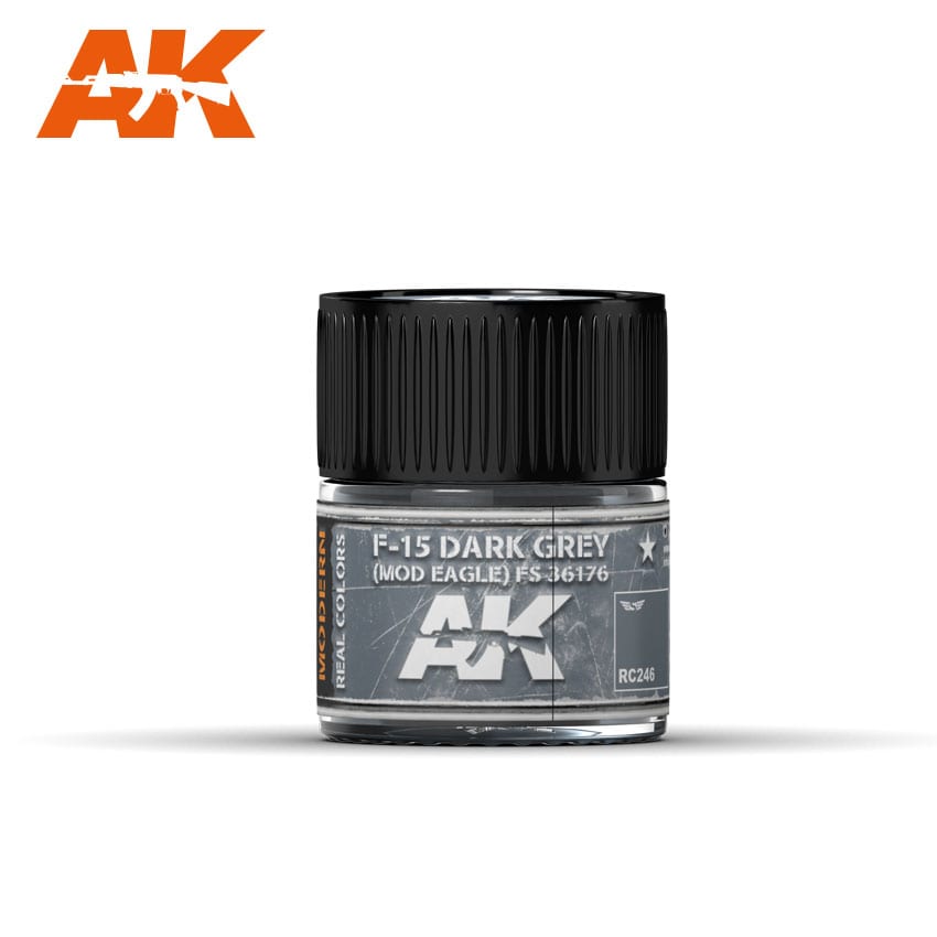 AK Interactive Real Colors F-15 Dark Grey (MOD EAGLE) FS 36176 10ml | 8436564925473