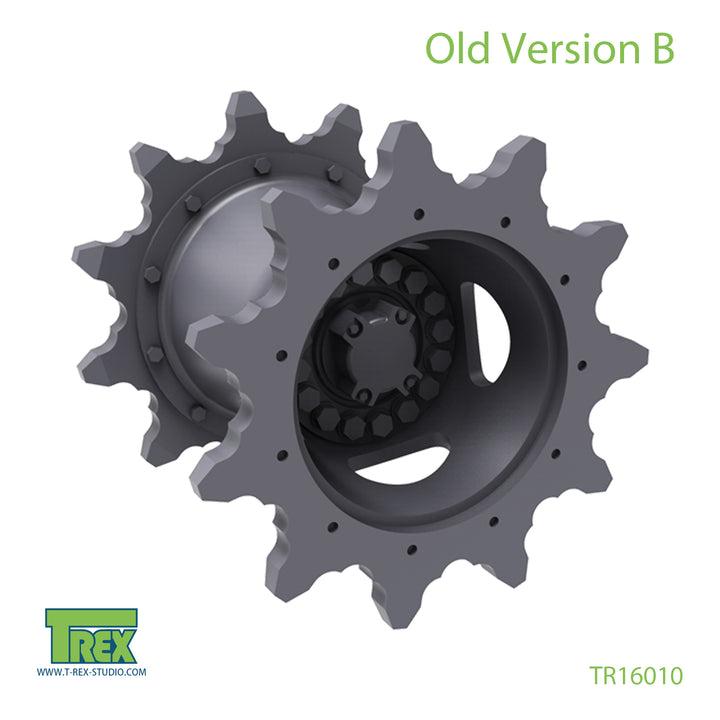 T-Rex Studio 1/16 M1 Abrams Drive Sprocket Set (Old Version B) | 6973984750626