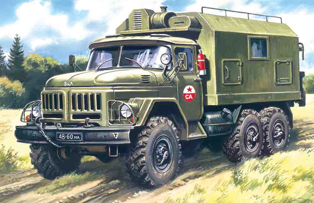 ICM 1/72  ZiL-131, Command Vehicle | 4823044400317
