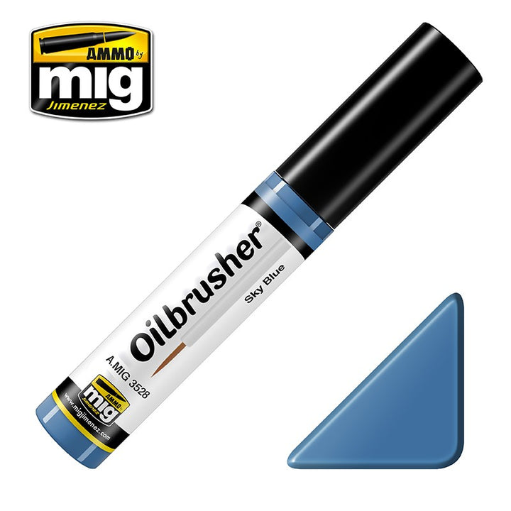 Ammo Mig Oilbrusher - Sky Blue | 8432074035282
