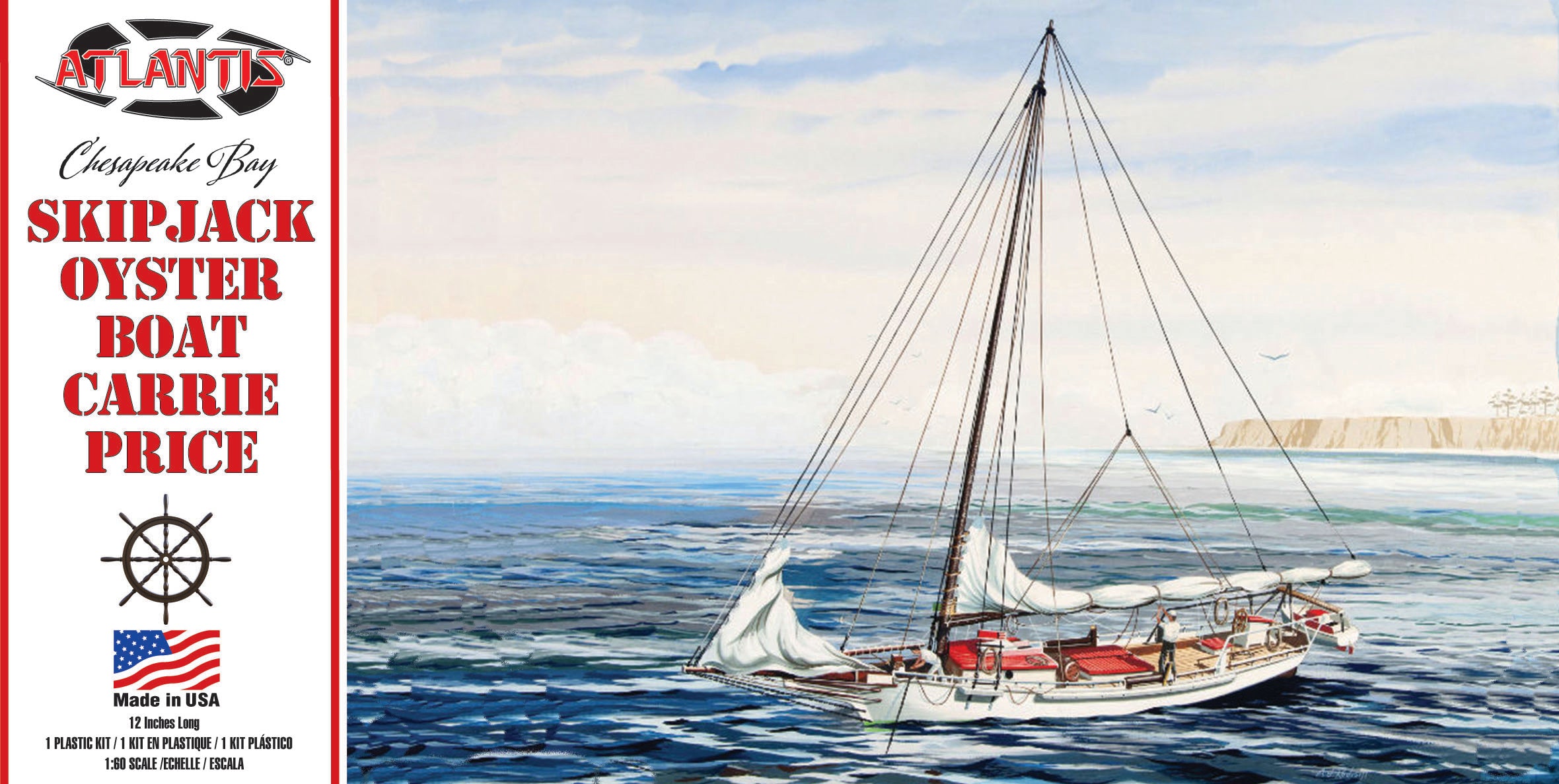 Atlantis 1/502 Chesapeake Bay Skipjack Oyster Boat | 850002740929