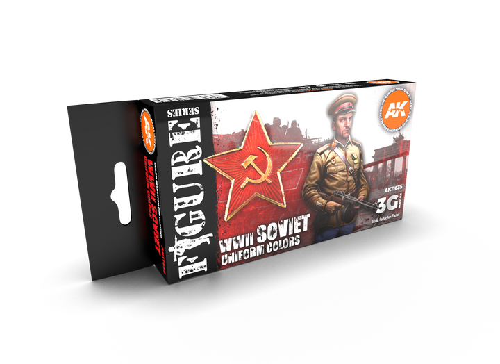 AK Interactive 3G Soviet WWII Uniform Colors | 8435568310575