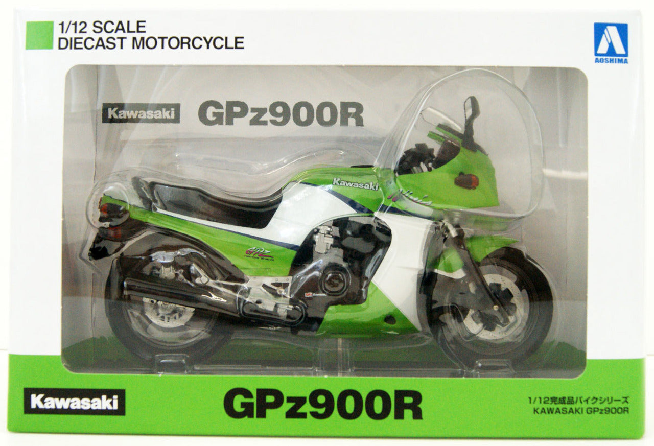 Aoshima 1/12 Kawasaki GPZ900R Lime Green | 4905083109205
