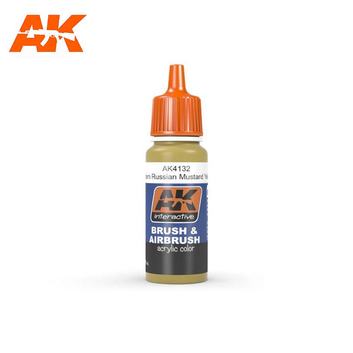 AK Interactive Mustard Yellow 17ml | 8436535575409