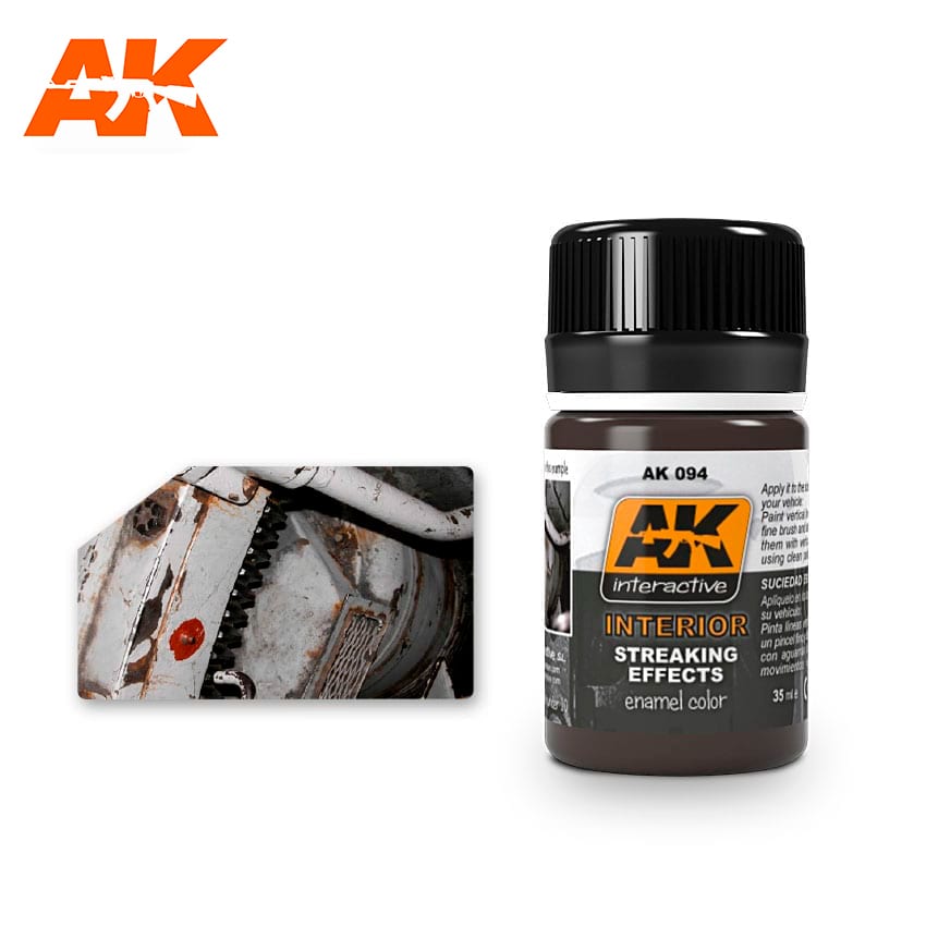 AK Interactive Interior Streaking Grime | 8436535570947