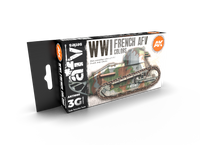 AK Interactive 3G WWI French Colors | 8435568311244