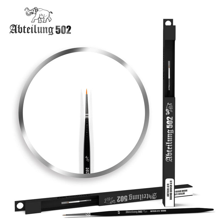 Abteilung502 Round Brush 4/0 | 8436535579643