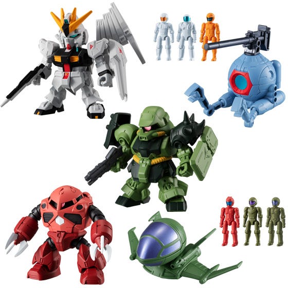 Bandai Mobile Suit Gundam Micro Wars 3 'Mobile Suit Gundam', Bandai Micro Wars (10/BOX) | 24549660393676