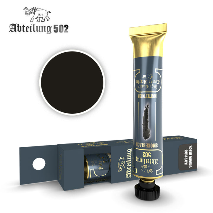 Abteilung502 High Quality Dense Acrylic, Smoke Black | 8435568308497