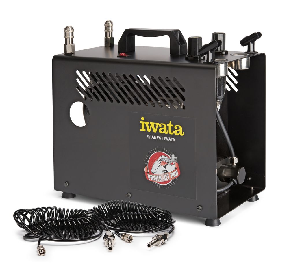IWATA Power Jet Pro 110-120V Airbrush Compressor | 734748710975