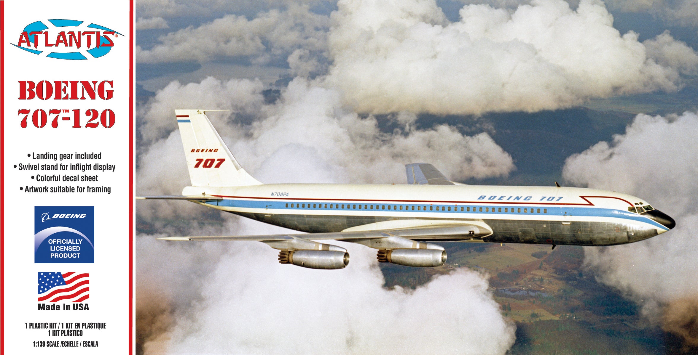Atlantis 1/139 Boeing 707 Astrojet | 850002740738