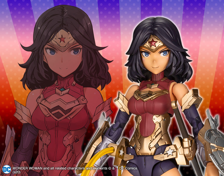 Kotobukiya Wonder Woman Humikane Shimada Ver, Action Figure Kit (7.09 Inches) | 190526021808