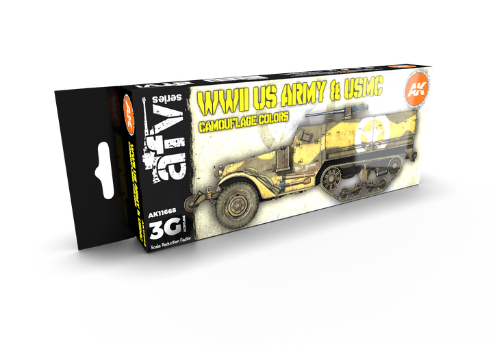 AK Interactive 3G US Army & USMC Camouflage Colors | 8435568311329