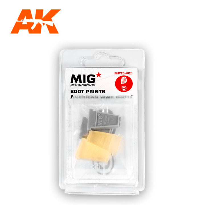 MIG 1/35 Boot Prints American WWII Boots | 8435568304932