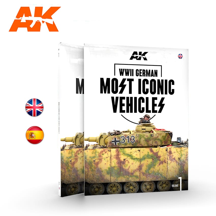 AK Interactive Los Vehículos Alemanes Más Icónicos de la SS Alemana Vol 1 - Spanish [Sale ends when item is out of stock] | 8435568308329