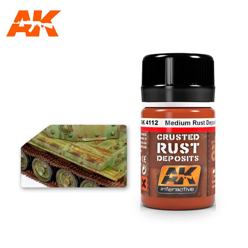 AK Interactive Medium Rust Deposit | 8436535575355