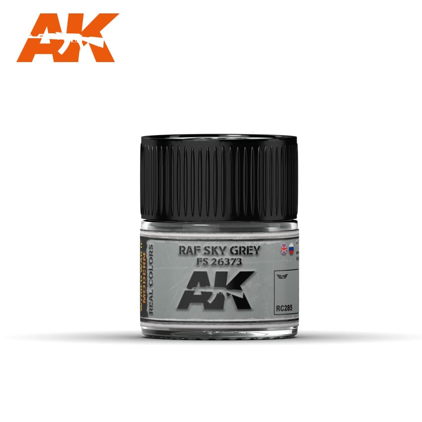 AK Interactive Real Colors RAF SKY GREY / FS 26373 - 10ml | 8436564925862