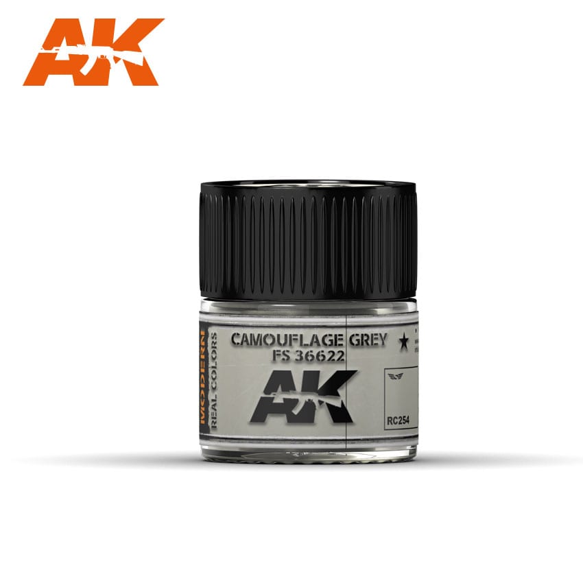 AK Interactive Real Colors Camouflage Grey FS 36622 10ml | 8436564925558
